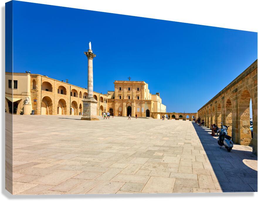 Salento. Apulia Puglia Italy. Santa Maria di Leuca. Santuario di Santa Maria de Finibus Terrae