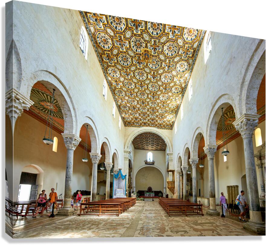 Apulia Puglia Salento. Italy. Otranto. The Cathedral of Santa Maria Annunziata
