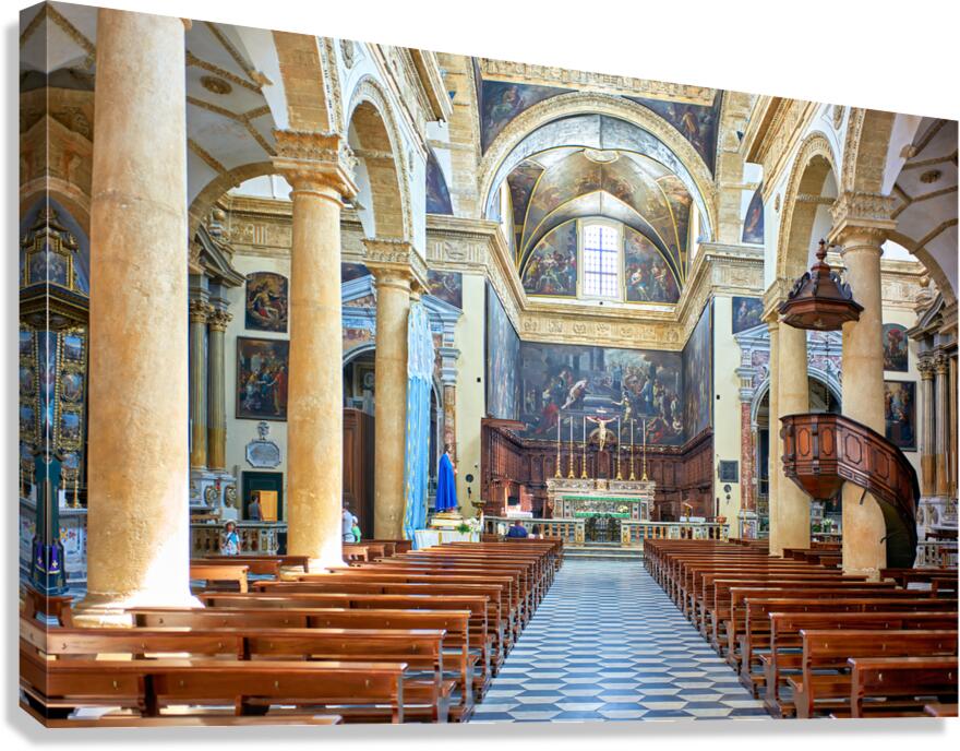 Salento. Apulia Puglia Italy. Gallipoli. The cathedral