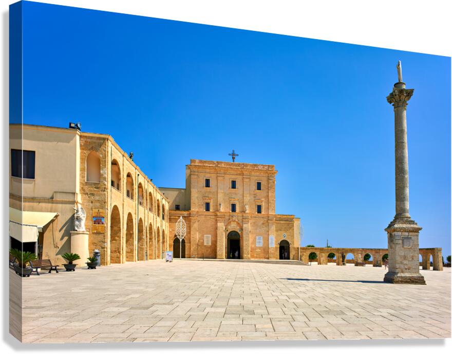 Salento. Apulia Puglia Italy. Santa Maria di Leuca. Santuario di Santa Maria de Finibus Terrae