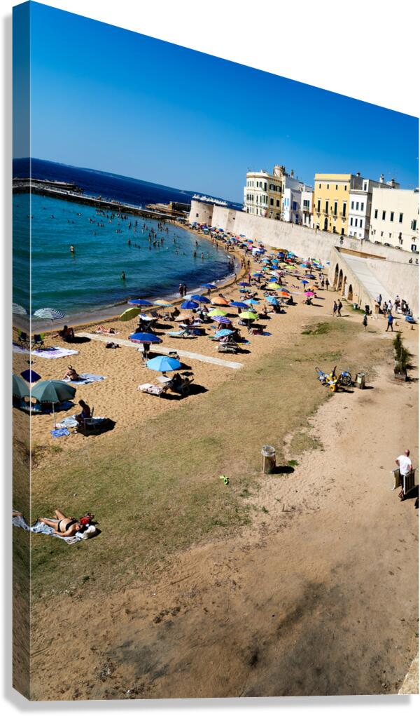 Gallipoli Puglia Salento Italy. La Purità Beach