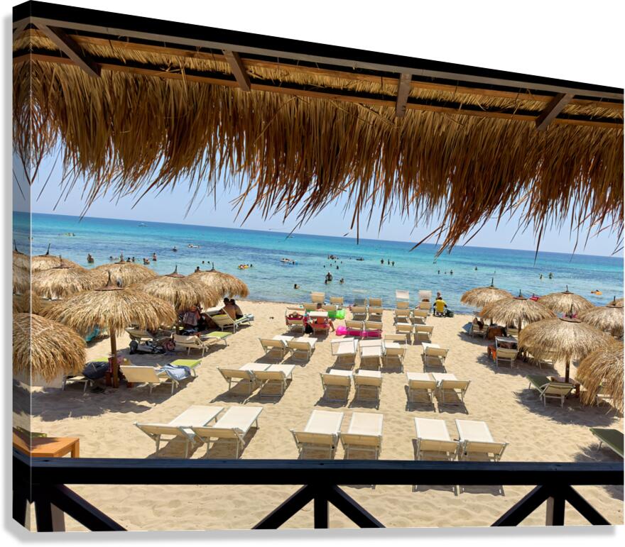 Punta Prosciutto. Porto Cesareo. Salento. Italy. The beach