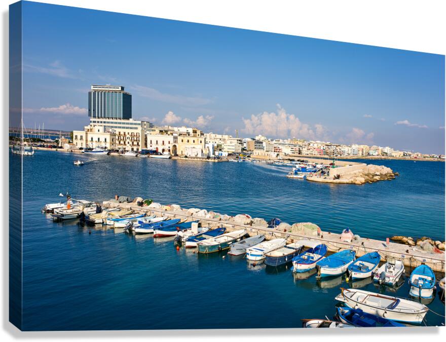Salento. Apulia Puglia Italy. Gallipoli. The seaport