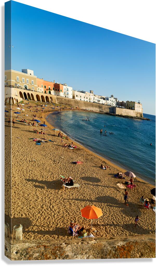 Gallipoli Puglia Salento Italy. La Purità Beach