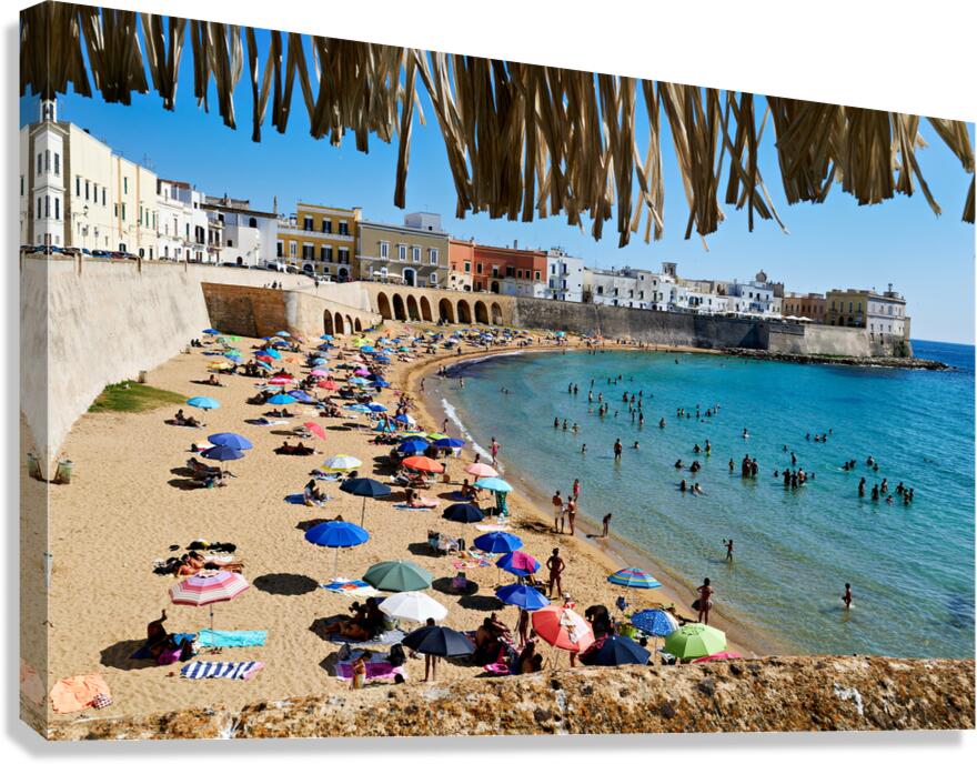 Gallipoli Puglia Salento Italy. La Purità Beach