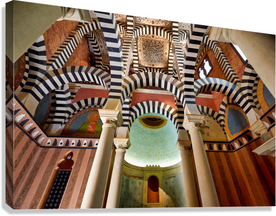 Bologna Italy. Rocchetta Mattei is a fortress located in the northern Apennines