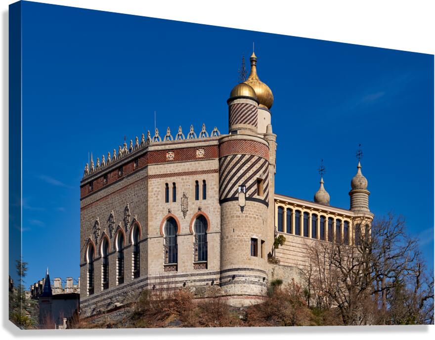 Bologna Italy. Rocchetta Mattei is a fortress located in the northern Apennines