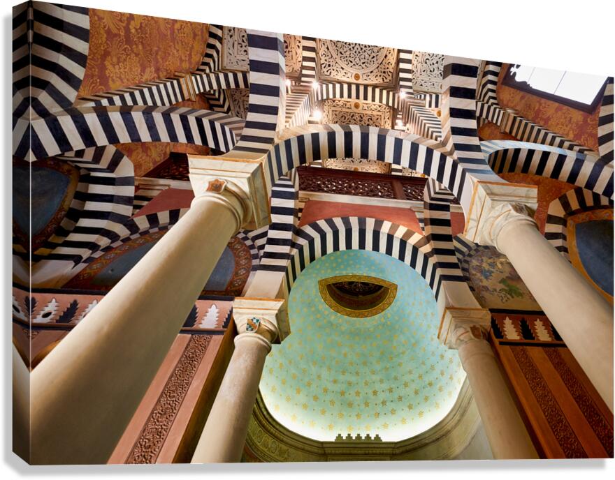 Bologna Italy. Rocchetta Mattei is a fortress located in the northern Apennines