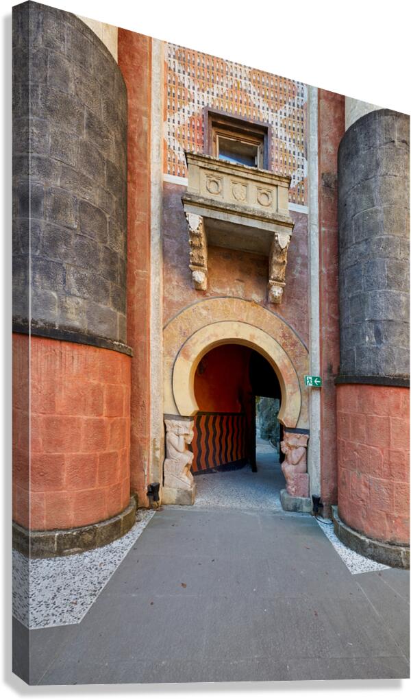 Bologna Italy. Rocchetta Mattei is a fortress located in the northern Apennines