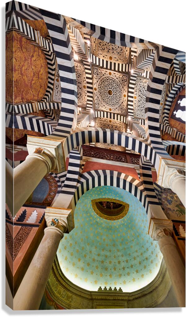 Bologna Italy. Rocchetta Mattei is a fortress located in the northern Apennines