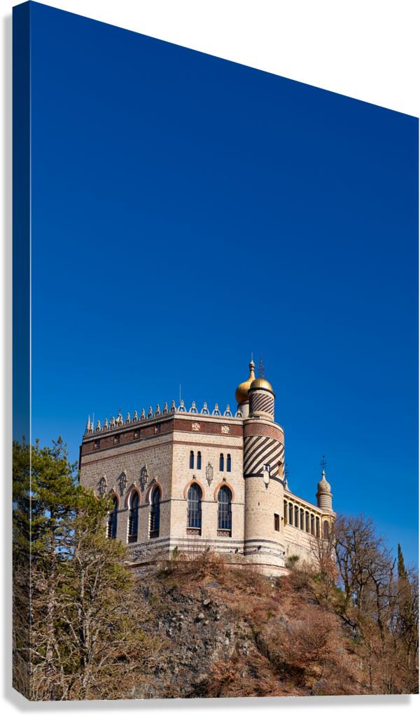 Bologna Italy. Rocchetta Mattei is a fortress located in the northern Apennines