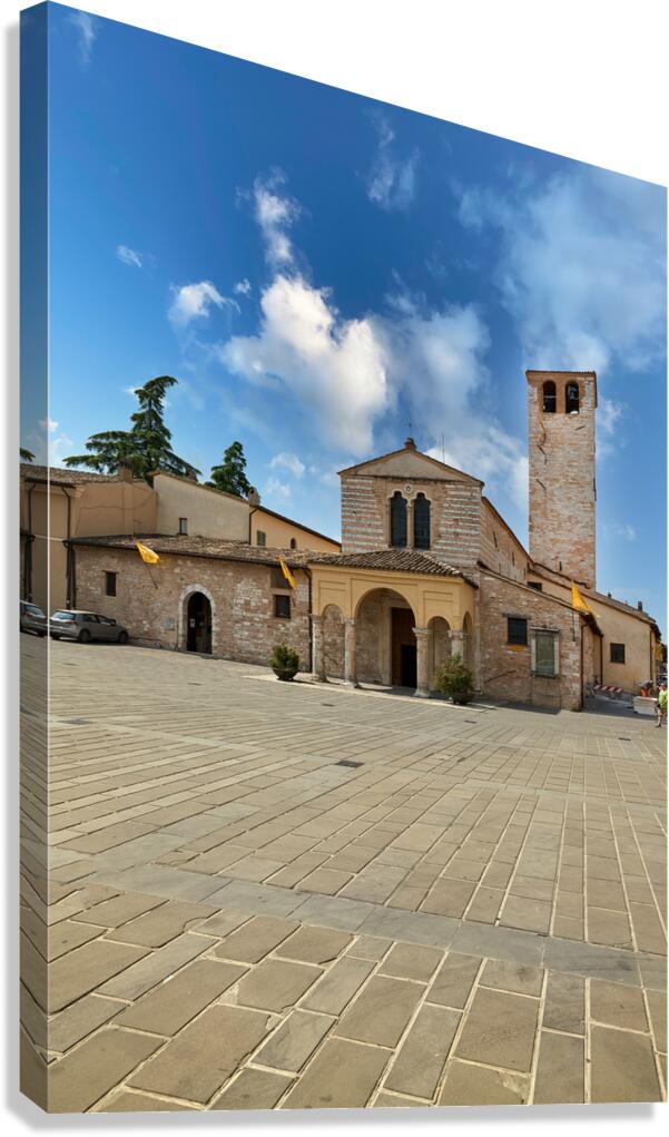 Foligno Umbria Italy. The church of Santa Maria Infraportas