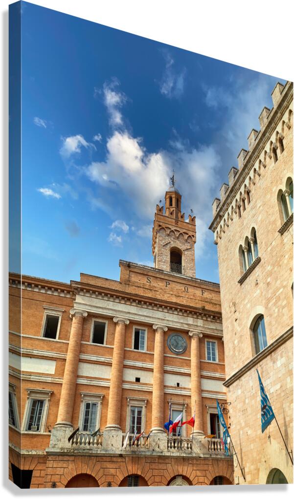 Foligno Umbria Italy. The Town Hall Communal Palace