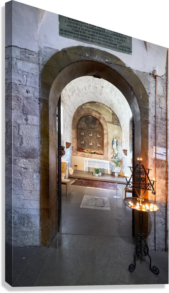 Foligno Umbria Italy. The church of Santa Maria Infraportas