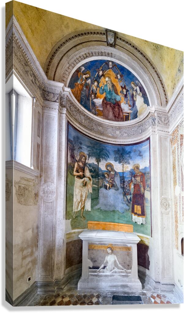 Spoleto Umbria Italy. The Cathedral