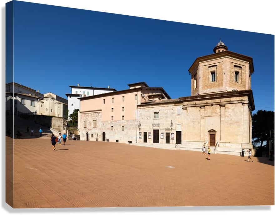Spoleto Umbria Italy. Caio Melisso Theater