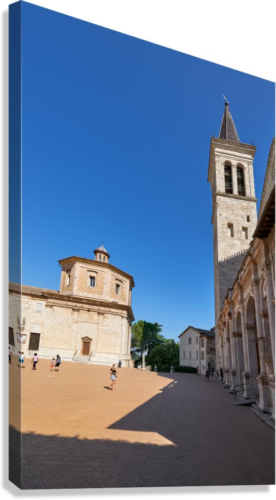 Spoleto Umbria Italy. The Cathedral