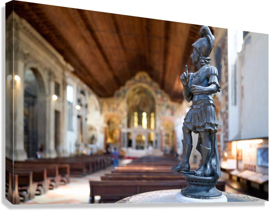 Verona Veneto Italy. San Fermo Maggiore Church