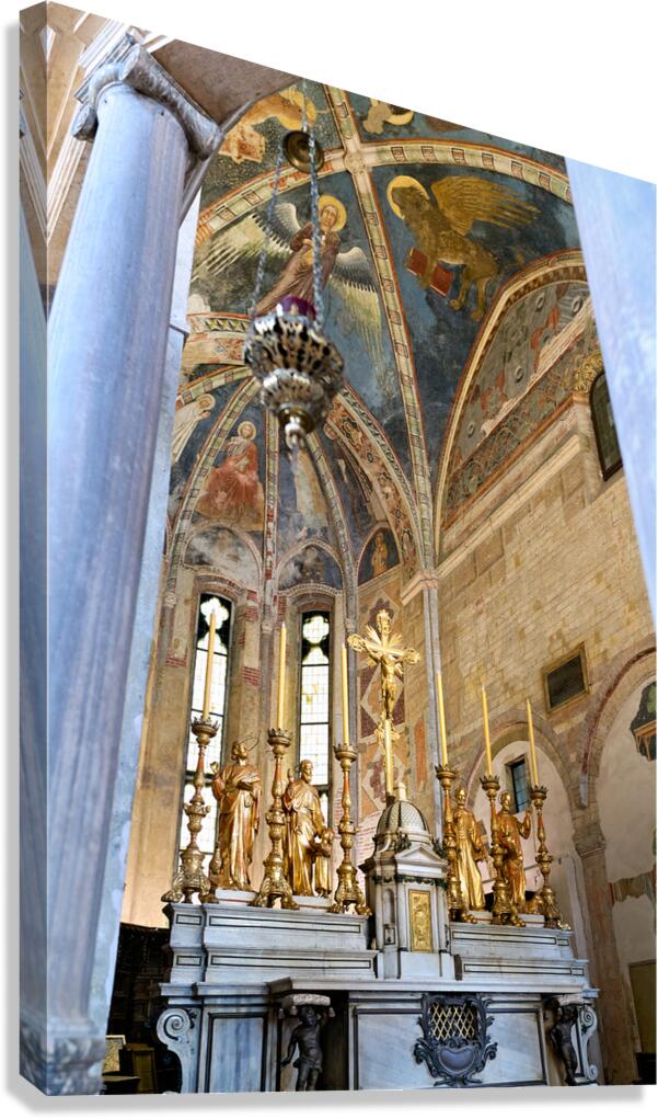 Verona Veneto Italy. San Fermo Maggiore Church