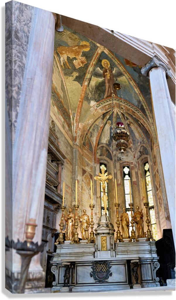 Verona Veneto Italy. San Fermo Maggiore Church