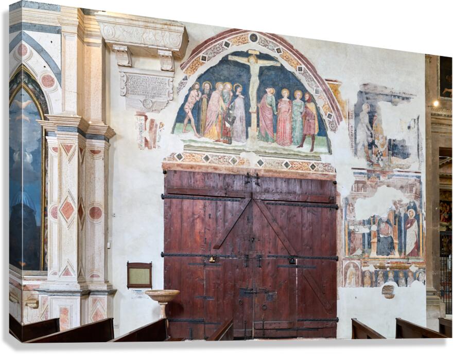 Verona Veneto Italy. San Fermo Maggiore Church