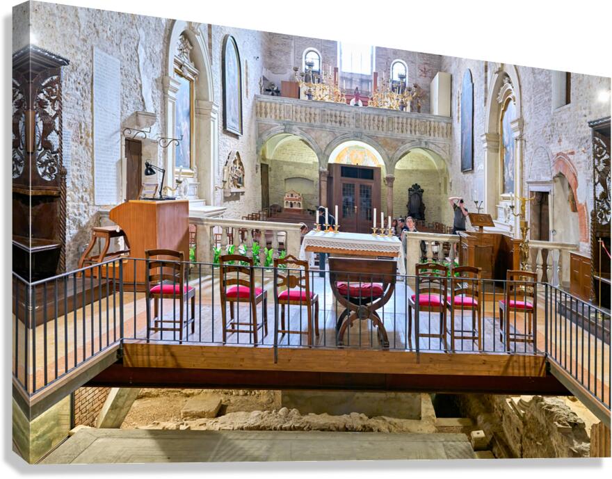 Verona Veneto Italy. Verona Cathedral complex Duomo di Verona. Saint Elena church