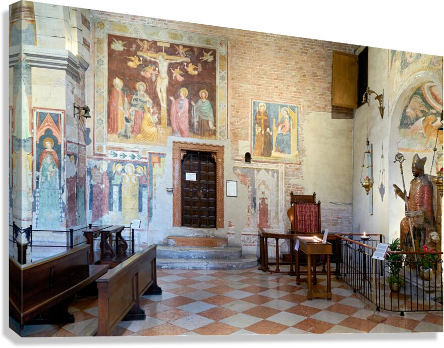 Verona Veneto Italy. The Basilica of San Zeno