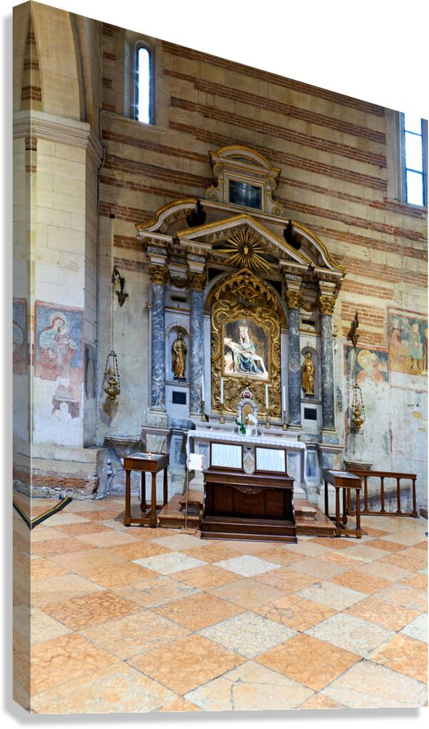 Verona Veneto Italy. The Basilica of San Zeno