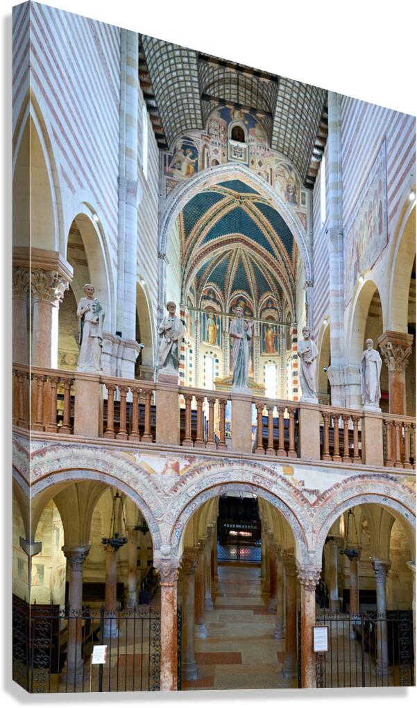 Verona Veneto Italy. The Basilica of San Zeno