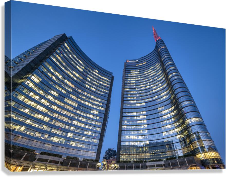 Milan Italy Porta Nuova District