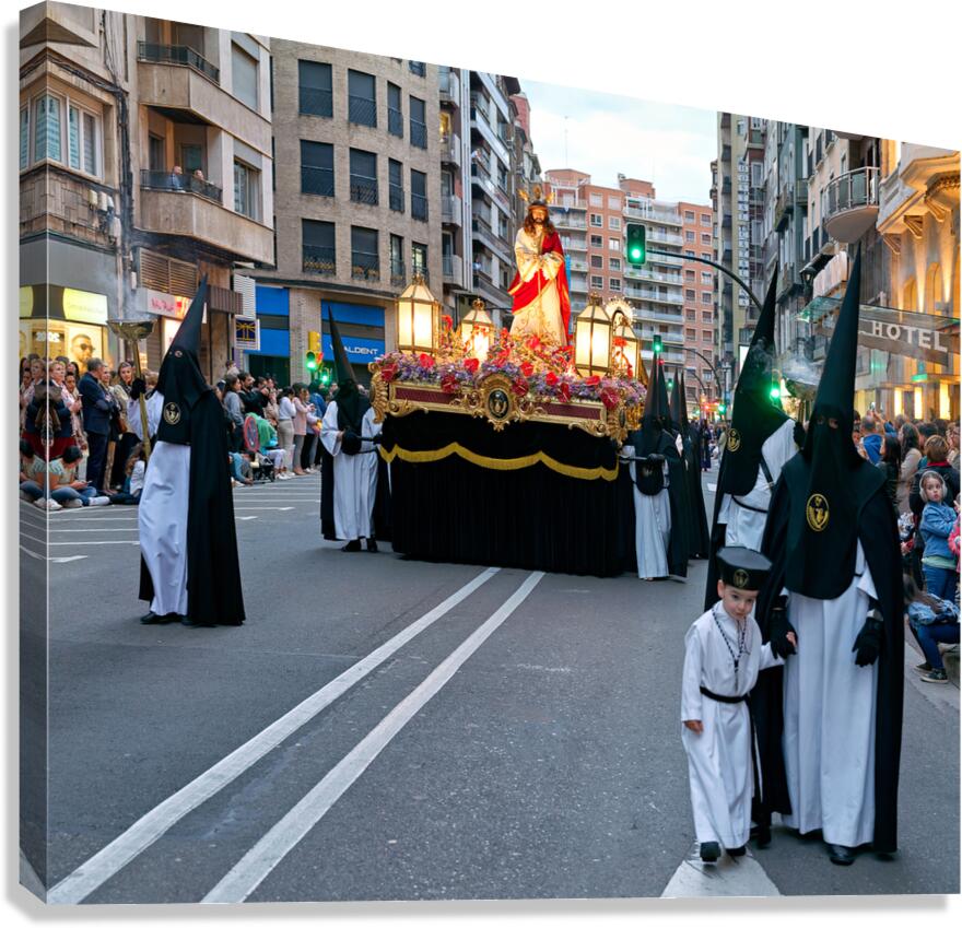 Zaragoza. Saragossa. Aragon. Spain.  Processions of the Easter Holy Week