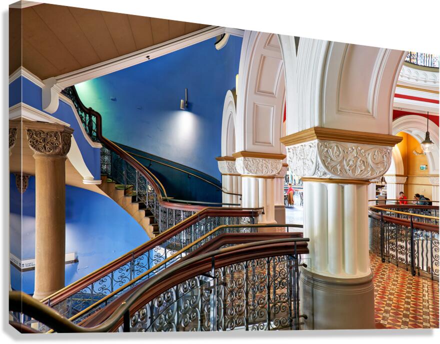 Interior view of Queen Victoria Building in Sydney Australia