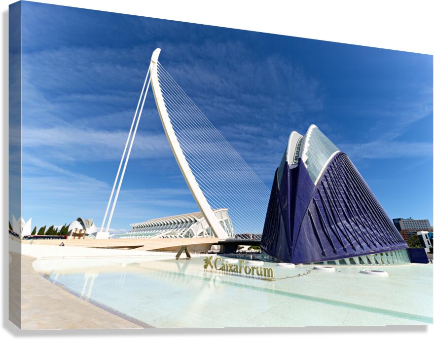 Visit to the city of arts and sciences in valencia spain