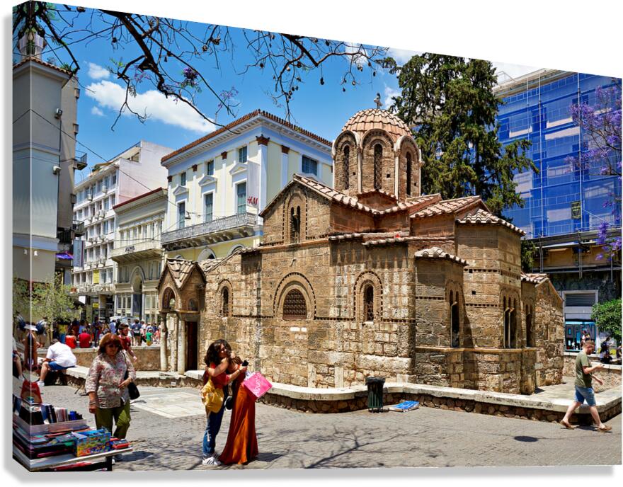 Explore orthodox church of panaghia kapnikarea in athens greece