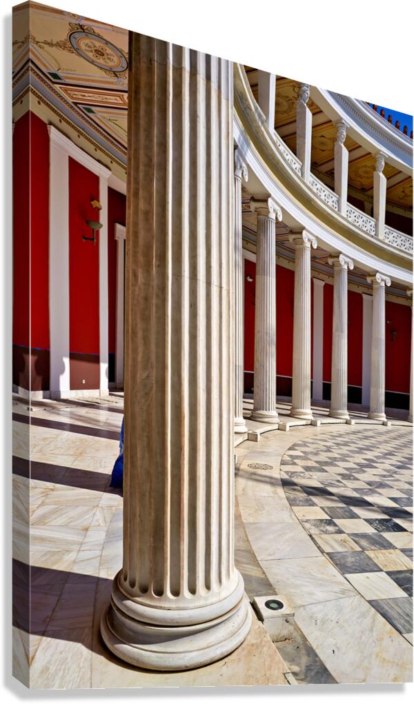 Visit to Zappeio Hall in Athens Greece during a conference event