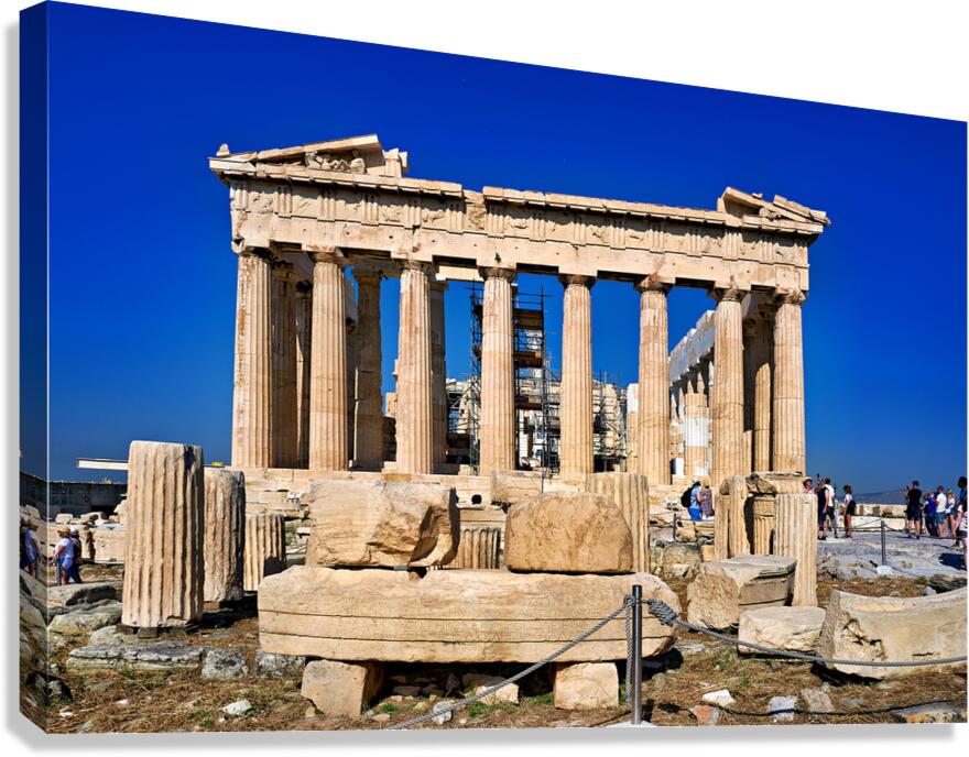 Visit to the parthenon at acropolis in athens greece