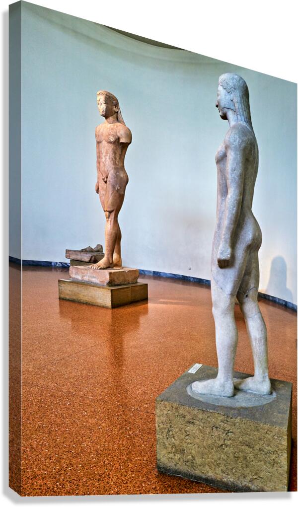 Ancient sculptures at Athens National Archaeological Museum