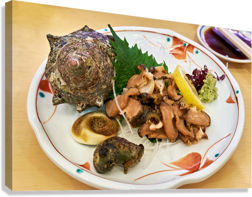Traditional Japanese cuisine served in Osaka with fresh seafood