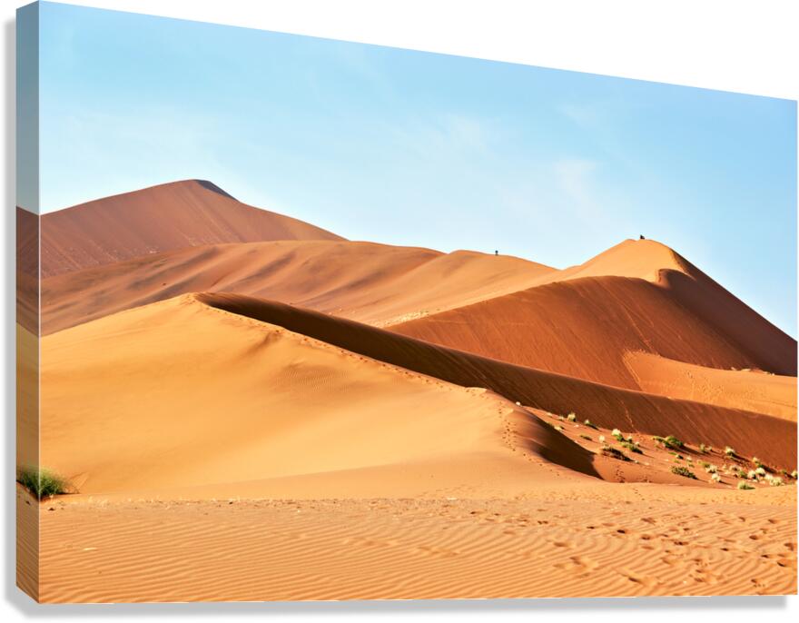 Sand dunes at Sossusvlei in Namib Naukluft National Park