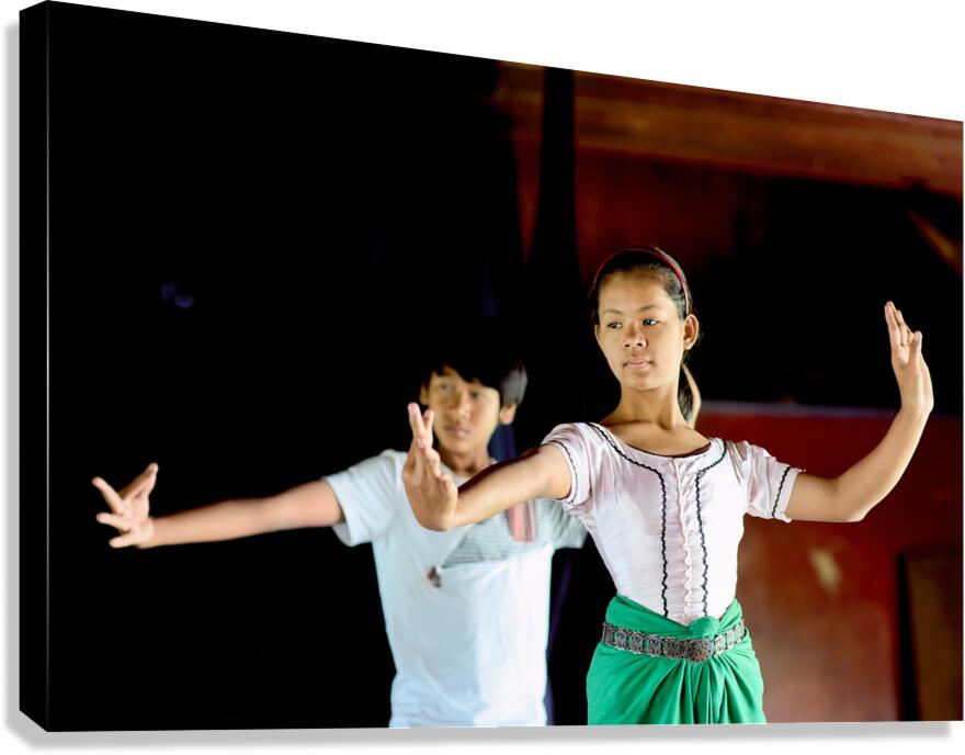 Youth performing traditional dance.