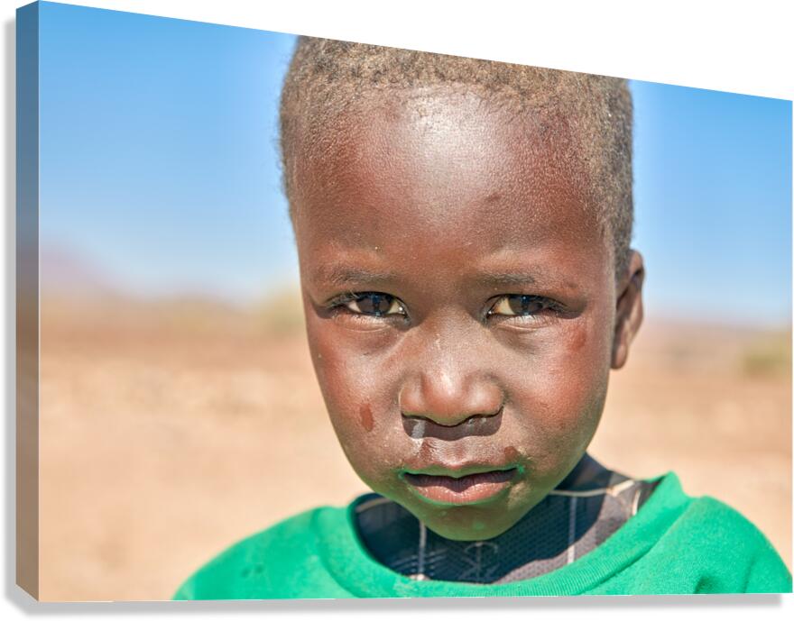 Children in Palmwag Kunene Region Damaraland in Namibia play tog