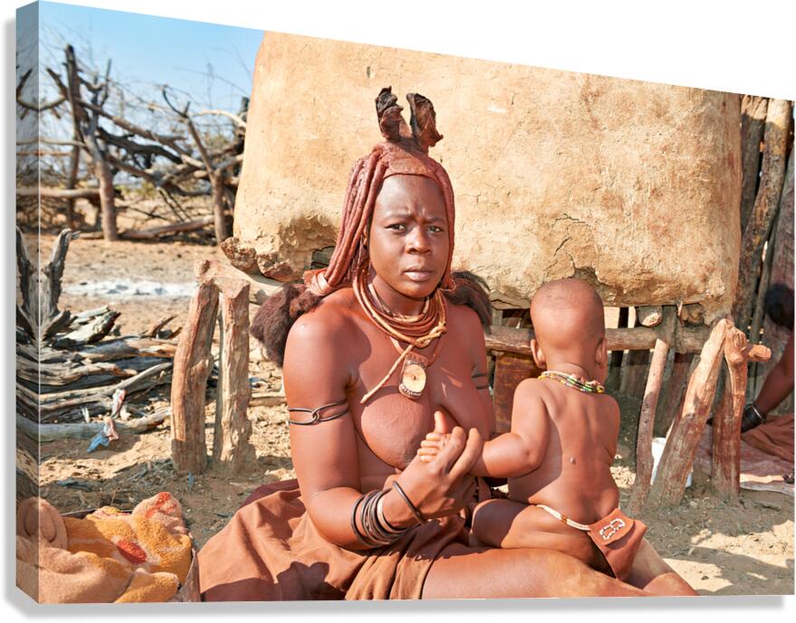 Life in a Himba village in the Kunene region of Namibia
