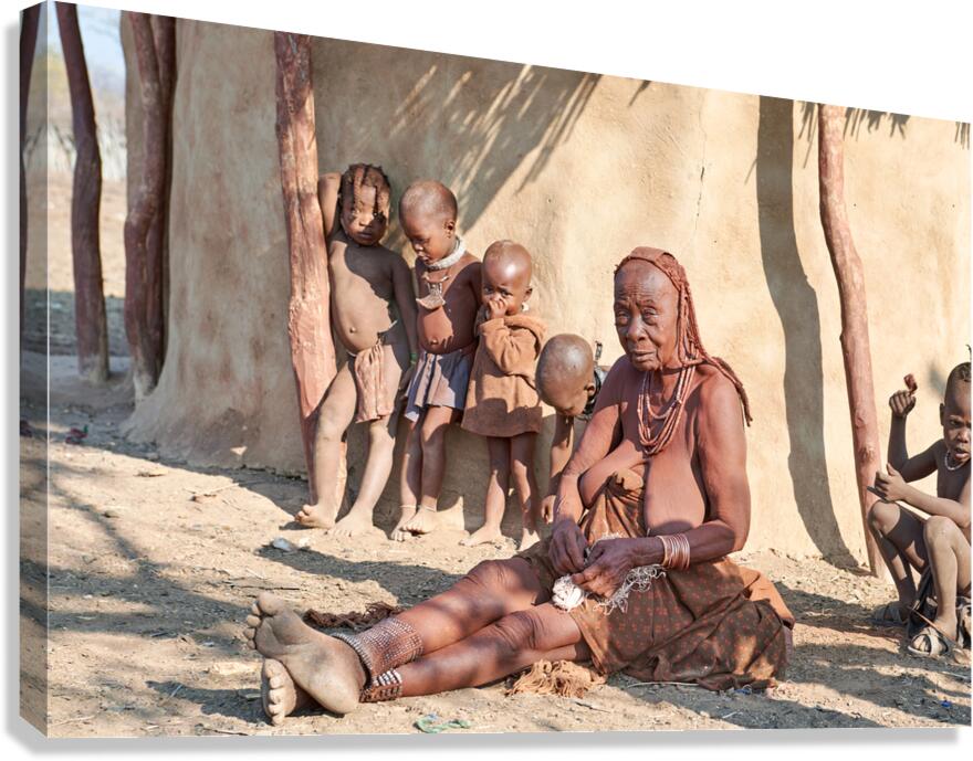 Life in a Himba village in Kunene Region of Namibia