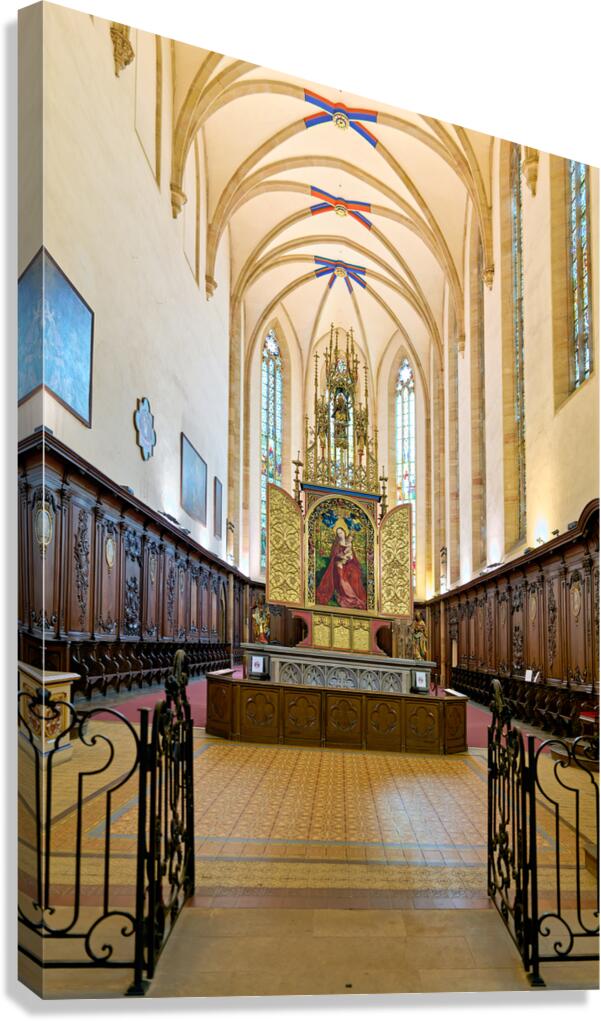 Explore the Dominican Church and Madonna altar in Colmar Alsace