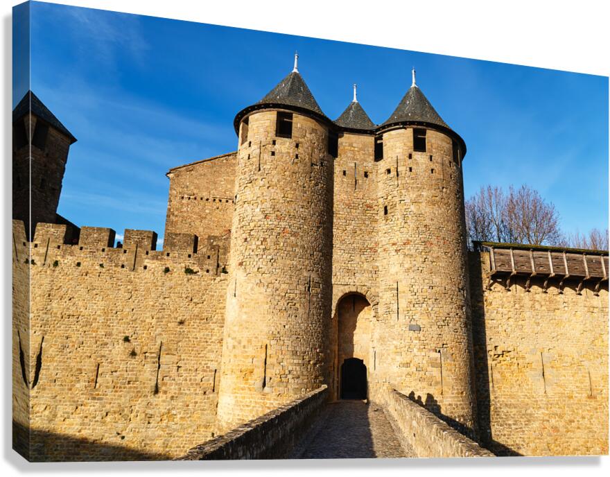 Explore the historic castle of Carcassonne in southern France