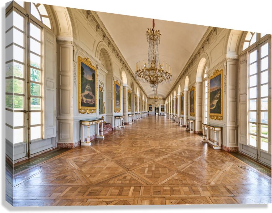 Walking through the Grand Trianon in Versailles France