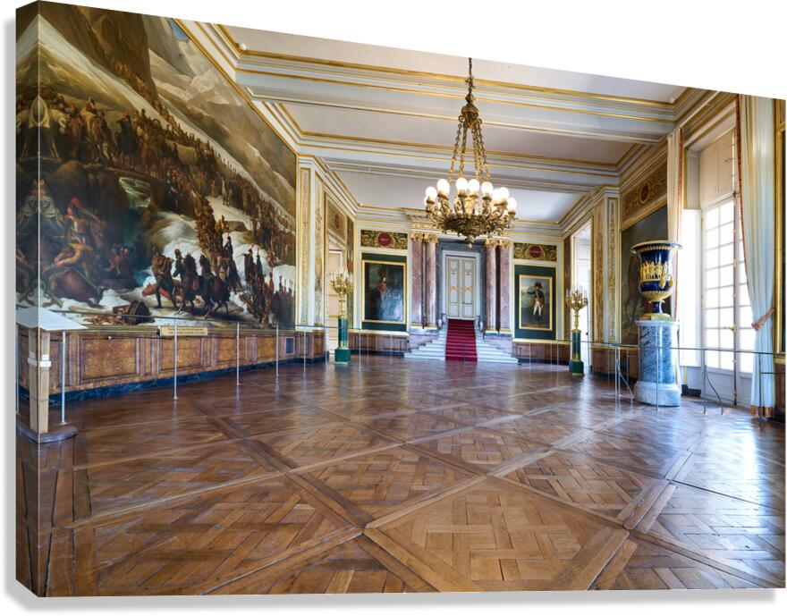 Interior view of the Palace of Versailles in Paris France