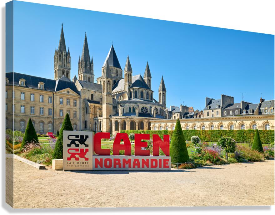 Exploring the abbey of saint etienne in caen normandy