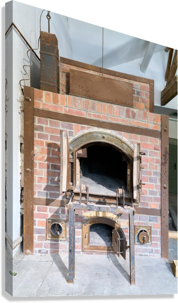 Crematorium at dachau concentration camp in munich bavaria ger