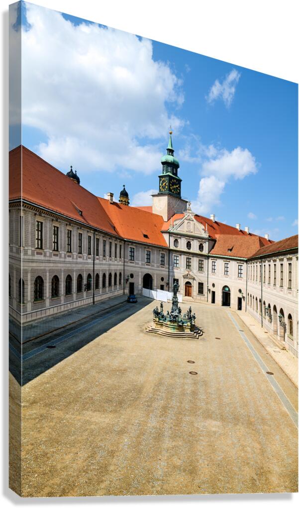 Historic Residenz Palace in Munich located in Bavaria Germany